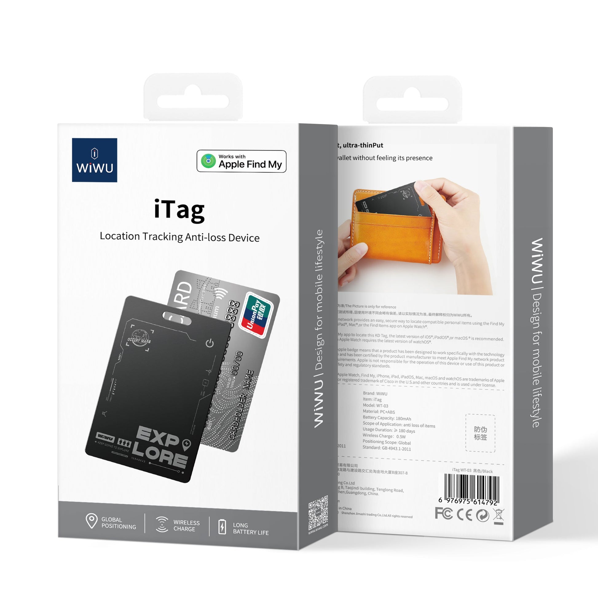 Wiwu - iTag Location Tracking Anti- loss - Astro Store