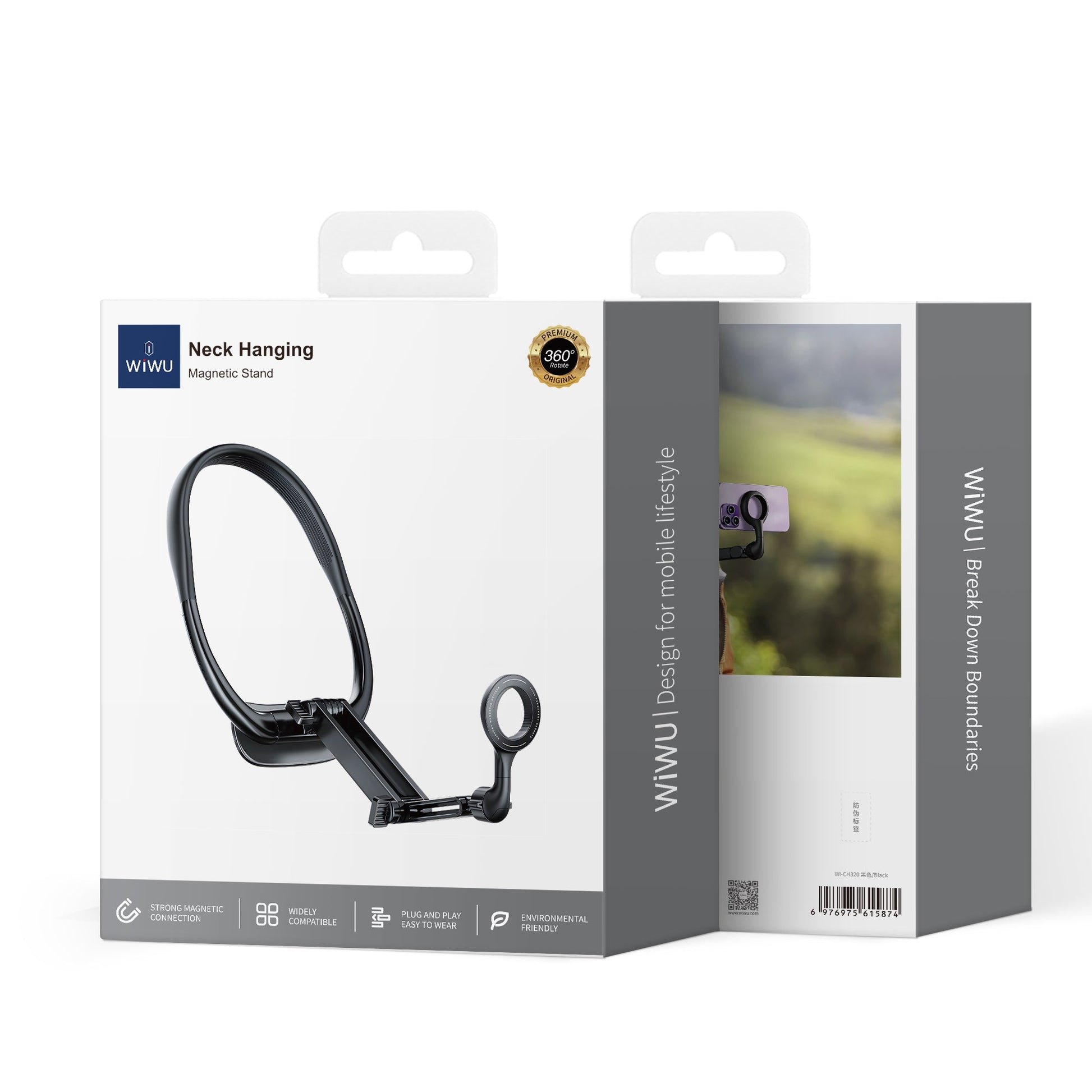 Wiwu - Neck Hanging Magnetic Stand Wi-CH320 - Astro Store