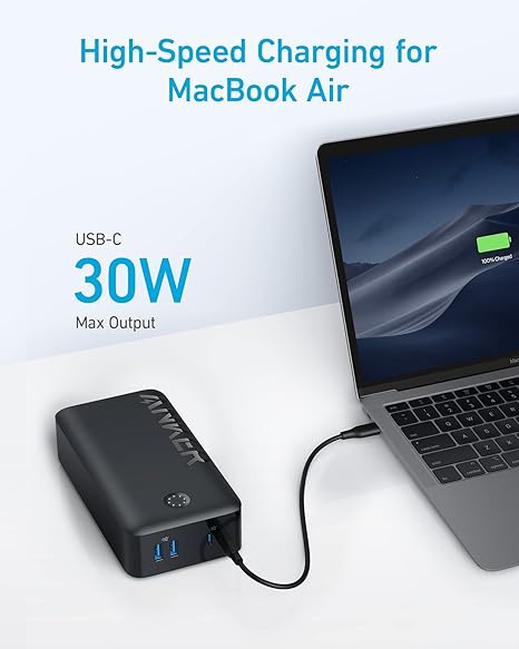 Anker Portable Power Bank, 40,000mAh 30W
