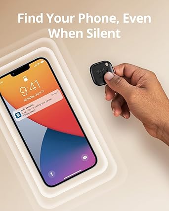 T87B0011 eufy Smart Tracker Normal Black (Pack of 4)