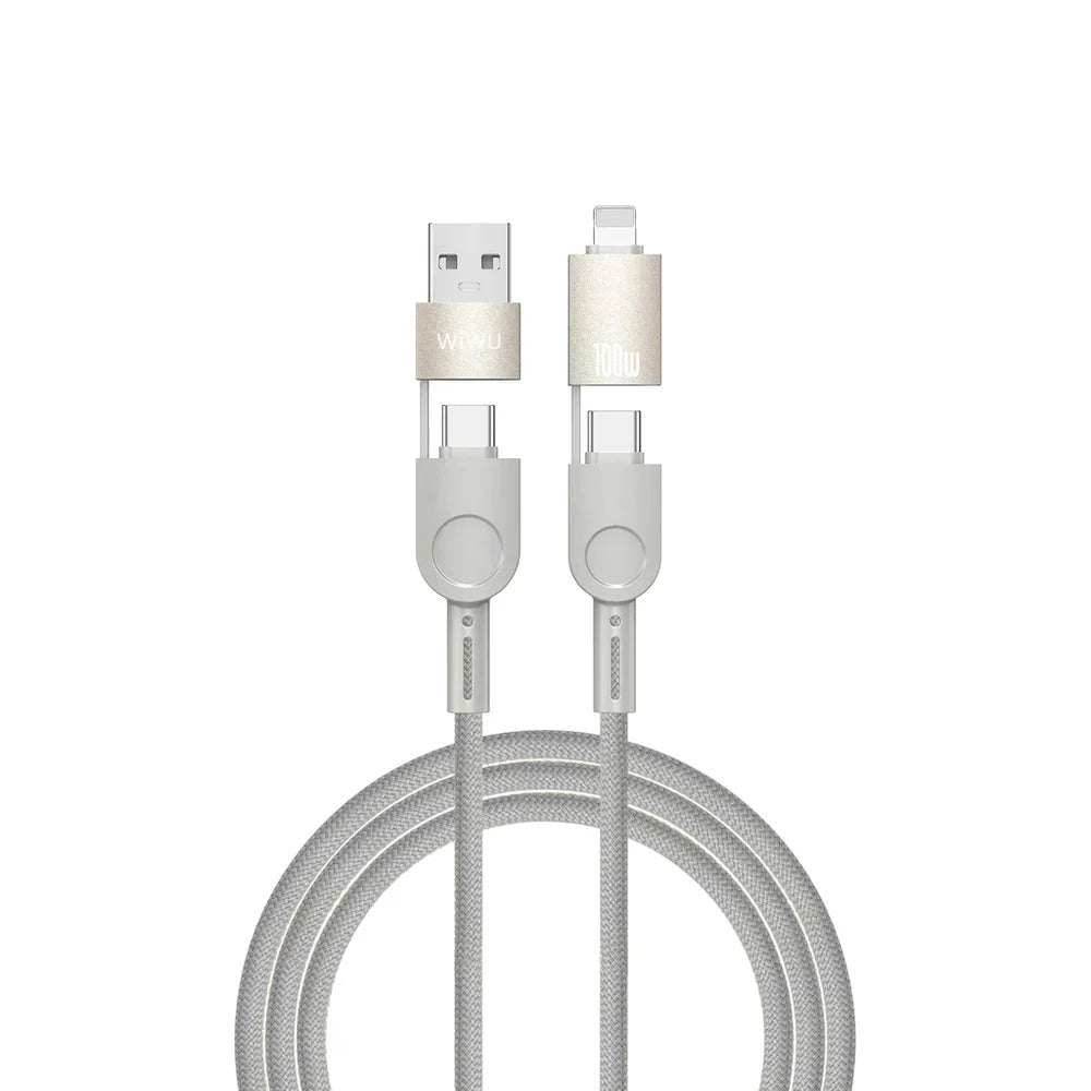 Wiwu - RAPTOR 100W Charging Cable A+C Wi-C051 - Astro Store