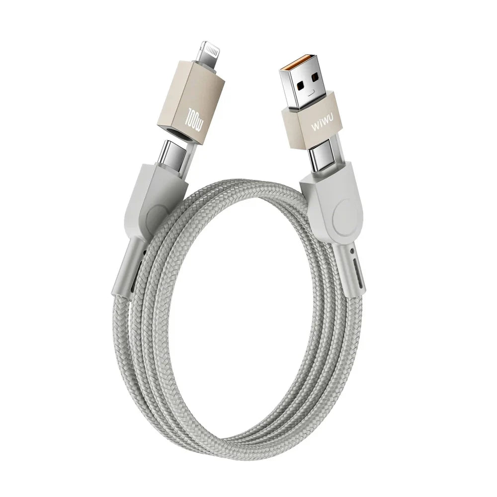 Wiwu - RAPTOR 100W Charging Cable A+C Wi-C051 - Astro Store