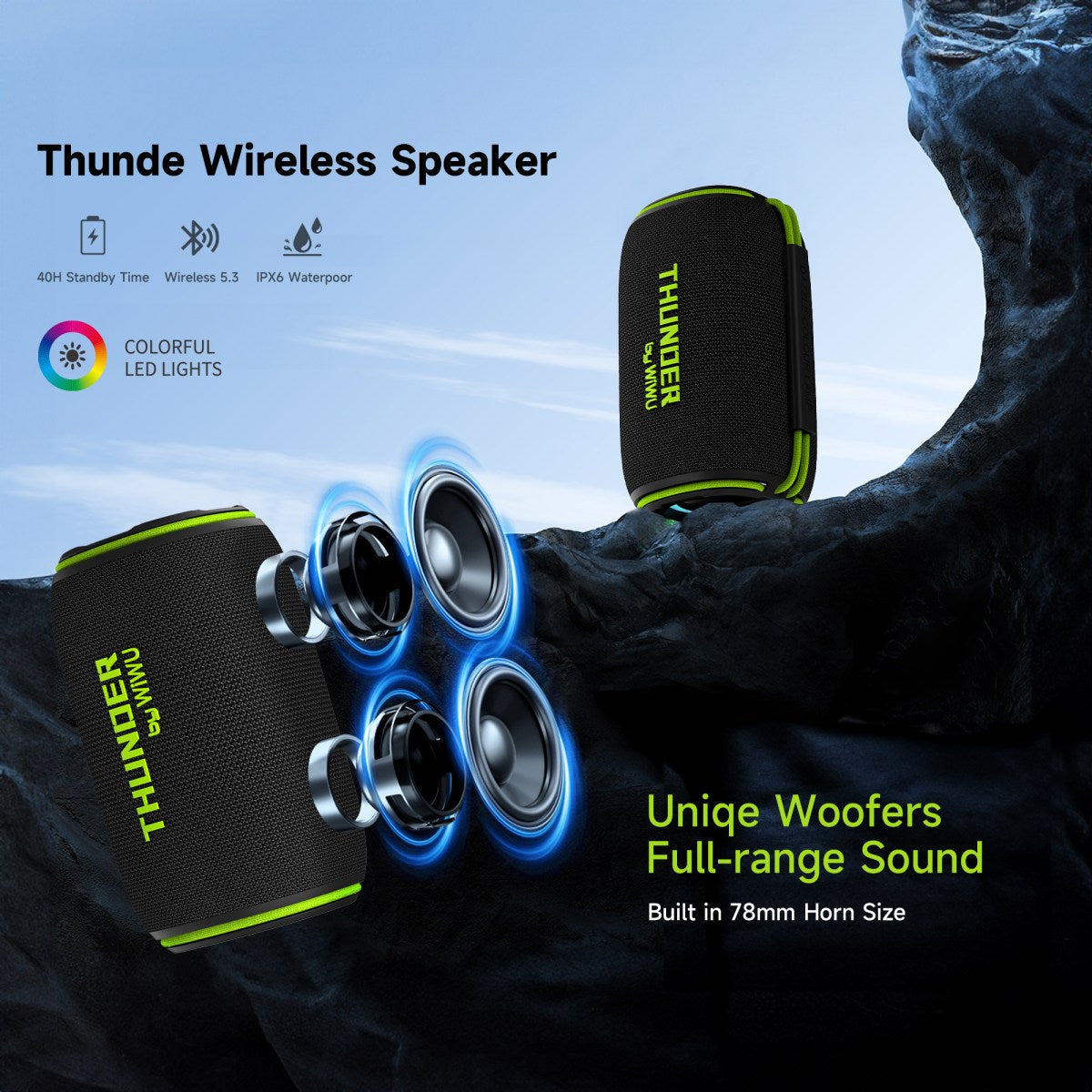 THUNDER WIRELESS SPEAKER H5