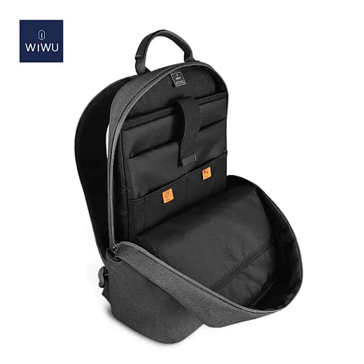 Pilot Backpack 15.6 inch Travelling Polyester Laptop Business School Travelling - WiWU