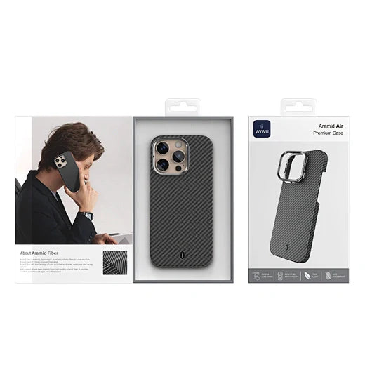 ARAMID Air Ultra Lightweight Kevlar Magnetic Phone Case - DCC-206 - WiWU