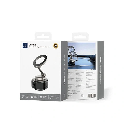 Octopus Vacuum Suction Magnetic Phone Holder Wi-CH056 - WiWU