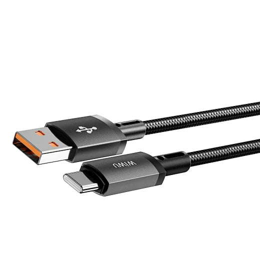 1M Aluminum alloy Nylon braided TITAN LINK Series Charging Cable C-054 - WiWU