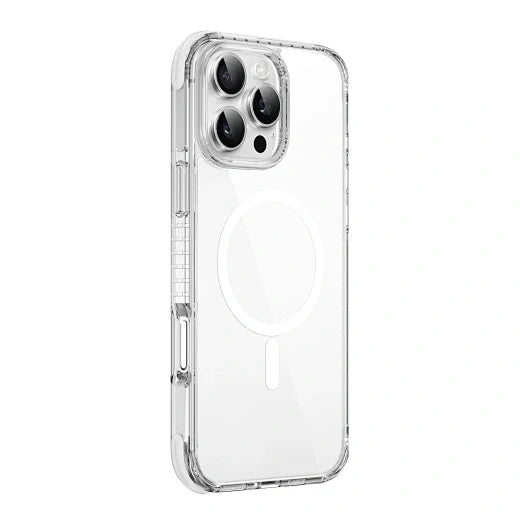 Bumper Anti-drop Phone Case for IP16 Strong Magnetic Magsafe Phone Back Cover Hybrid Ultra HCC-203 - WiWU