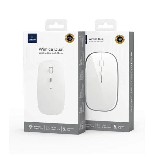 Pearl 2.4G+Bluetooth Dual-mode Wireless Office Mouse WM101 Pro - WiWU