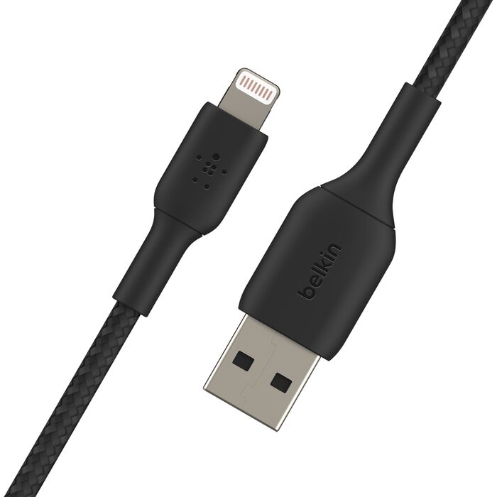 ANKER Belkin BoostCharge Lightning to USB-A Cable_Braided - 1M