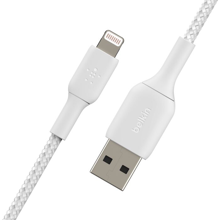 ANKER Belkin BoostCharge Lightning to USB-A Cable_Braided - 1M