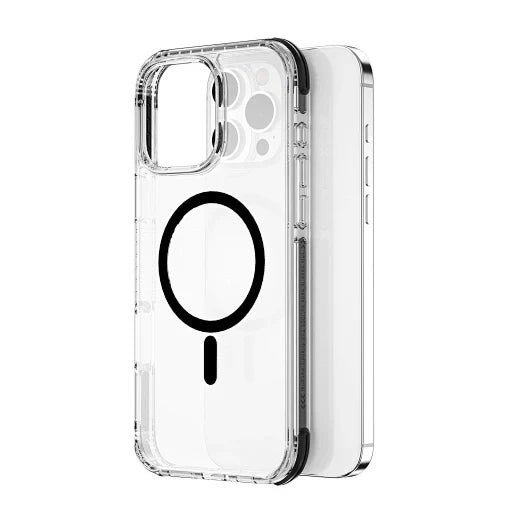 Bumper Anti-drop Phone Case for IP16 Strong Magnetic Magsafe Phone Back Cover Hybrid Ultra HCC-203 - WiWU