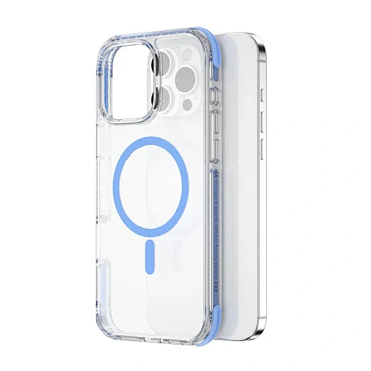 Bumper Anti-drop Phone Case for IP16 Strong Magnetic Magsafe Phone Back Cover Hybrid Ultra HCC-203 - WiWU