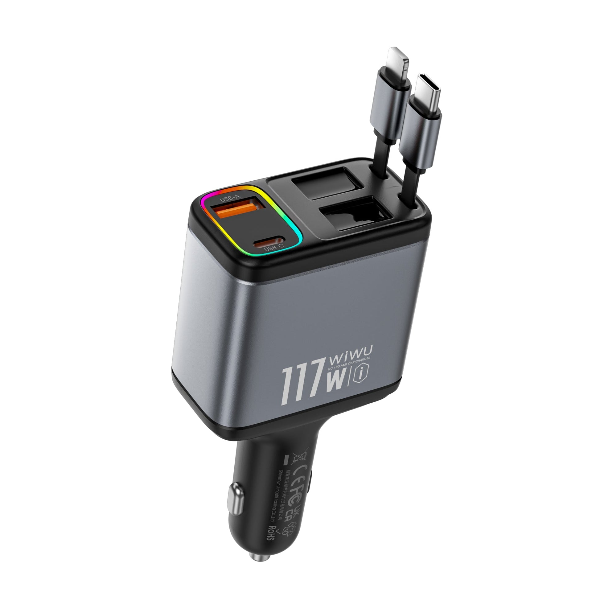 Wiwu - Car Fast Charger QC027 - Astro Store