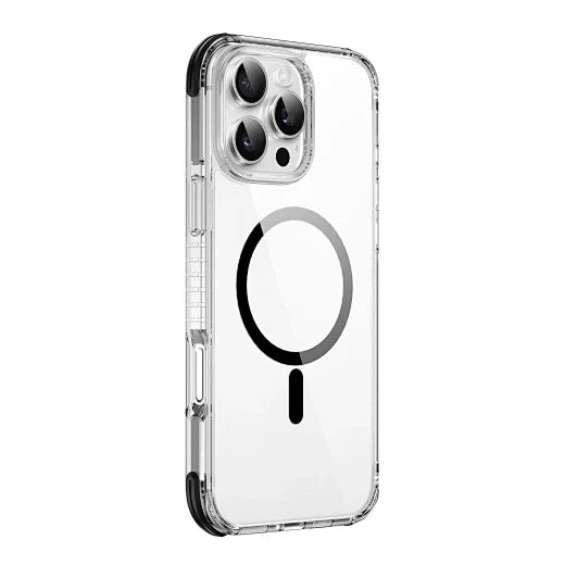 Bumper Anti-drop Phone Case for IP16 Strong Magnetic Magsafe Phone Back Cover Hybrid Ultra HCC-203 - WiWU