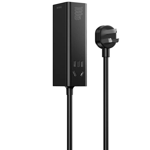 100W GaN Charging Station for Laptop 5 in 1 Power Strap - WiWU