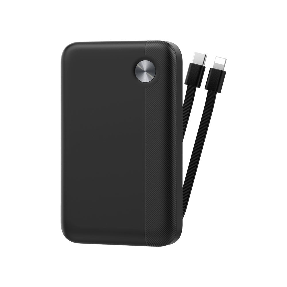 Endurance Built-in Dual Cable Power Bank 22.5W 10000mAh Wi-P060 - WiWU