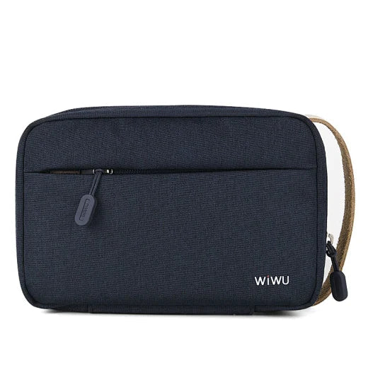 Cozy Organise Bag Electronic Storage Bag with Double Layers - Black - WiWU