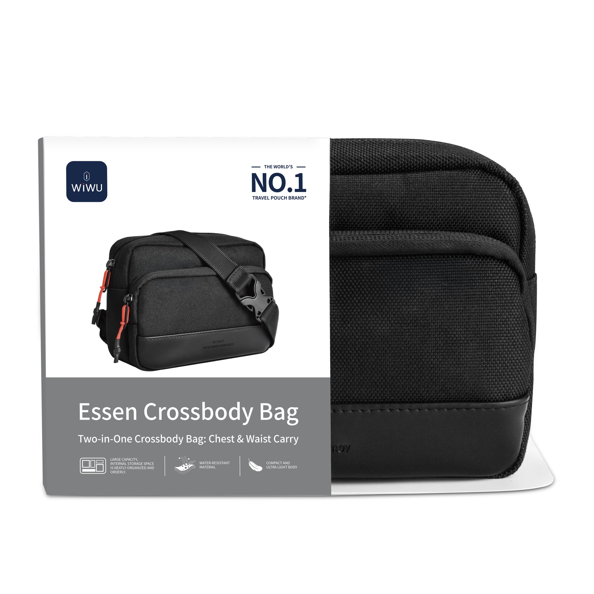 Essen 2 in 1 Crossbody Bag - WiWU