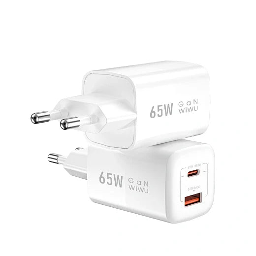 65W USB Type C Super GaN Wall Charger - WiWU