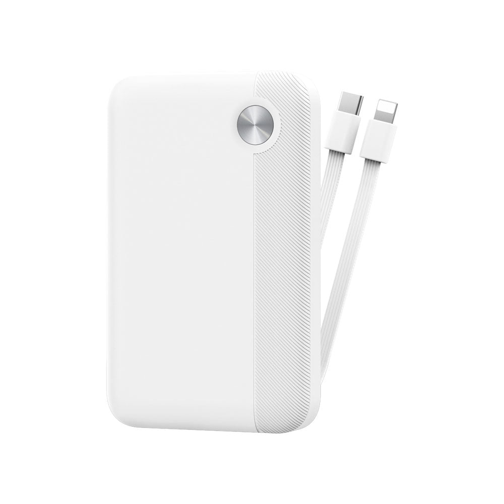 Endurance Built-in Dual Cable Power Bank 22.5W 10000mAh Wi-P060 - WiWU