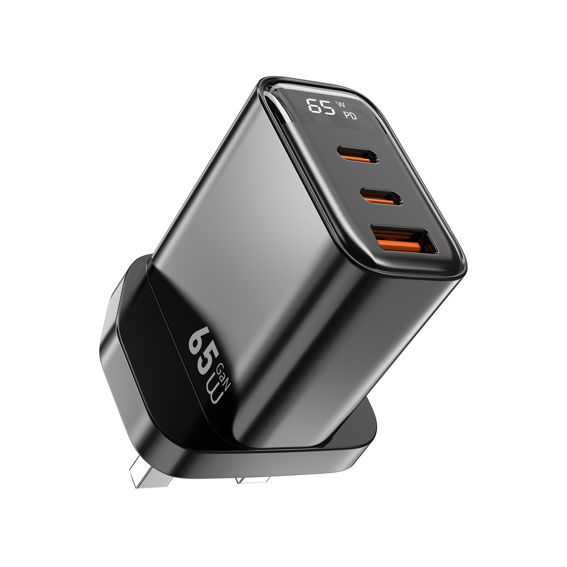 Firefly GaN Fast Charger 65W 2C+1A Wi-G012 EU - WiWU
