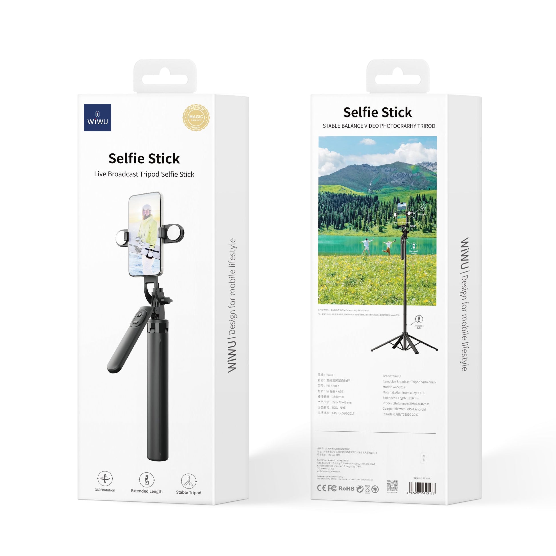 Wiwu - Selfie Stick Wi-SE012 - Astro Store