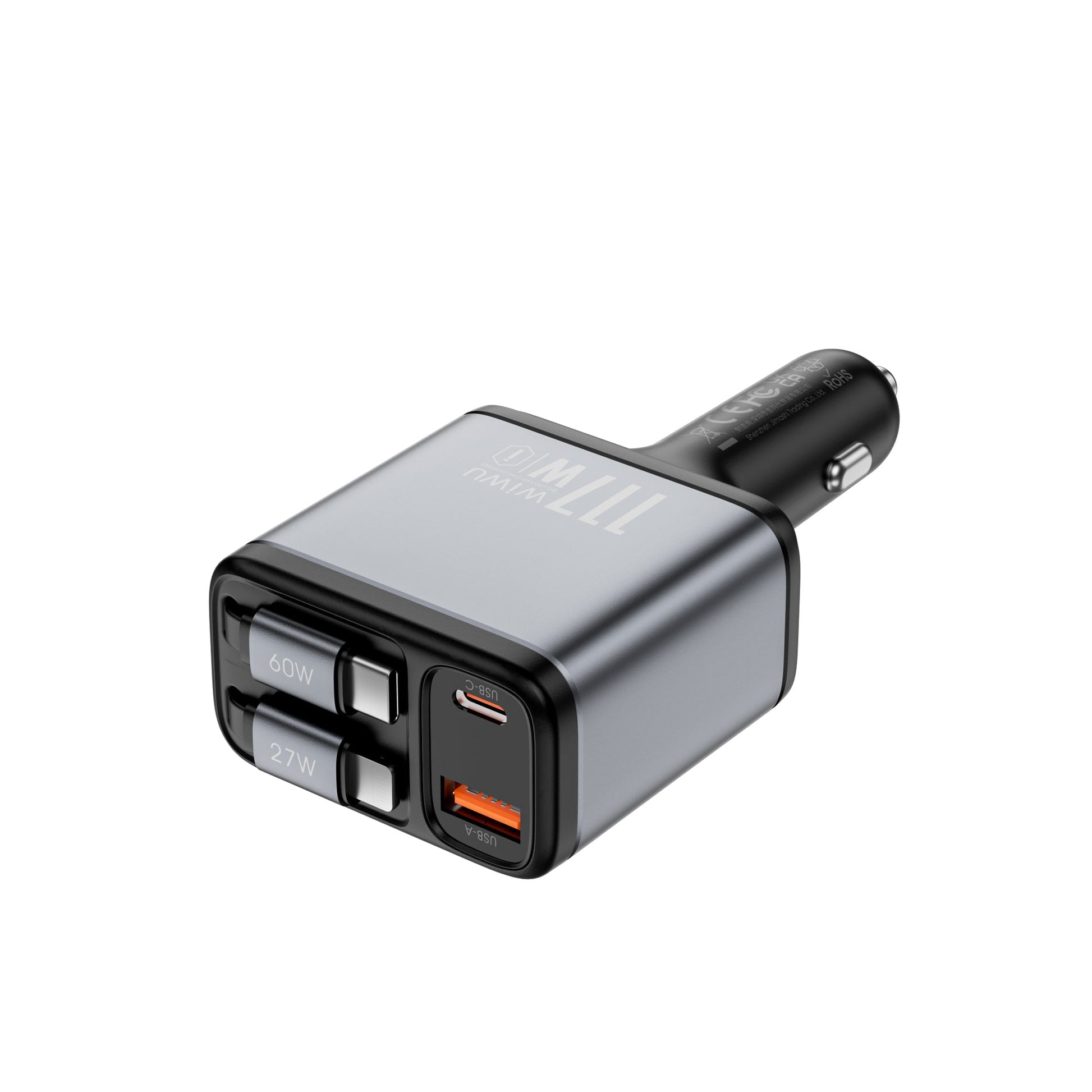 Wiwu - Car Fast Charger QC027 - Astro Store