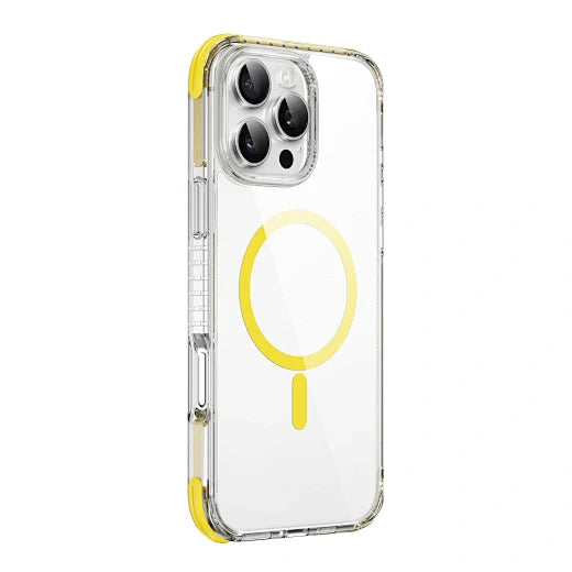Bumper Anti-drop Phone Case for IP16 Strong Magnetic Magsafe Phone Back Cover Hybrid Ultra HCC-203 - WiWU