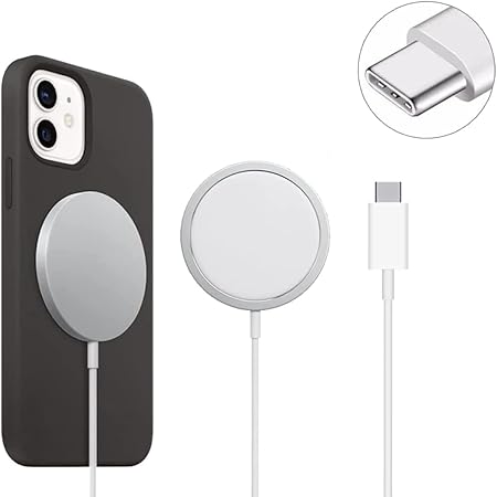 WI-W009 MAGNETIC WIRELESS CHARGER - WHITE - WiWU
