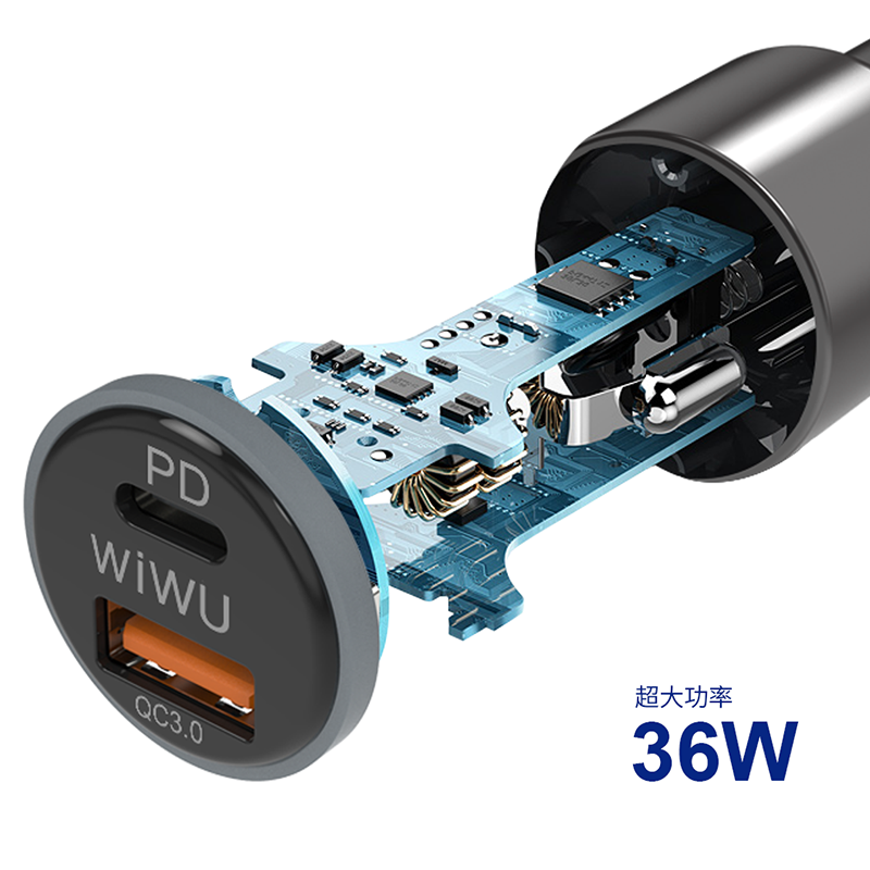 Wiwu - Car charger PC100 - Astro Store