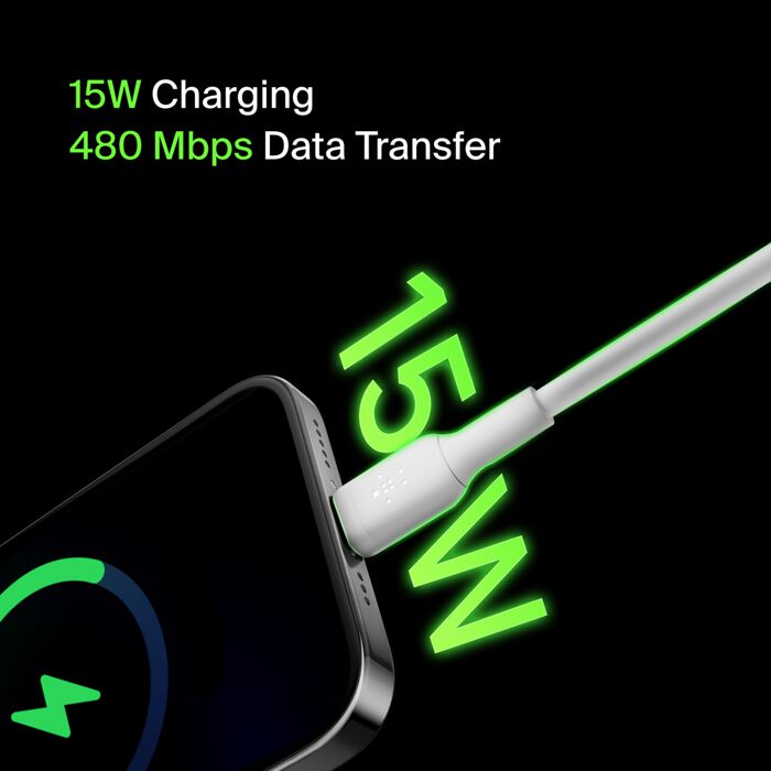ANKER Belkin BoostCharge USB-A to USB-C Cable - 1M