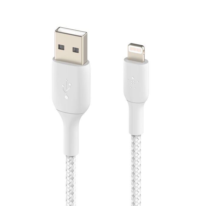 ANKER Belkin BoostCharge Lightning to USB-A Cable_Braided - 1M