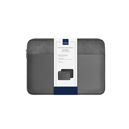 14 inch & 15.6 inch Minimalist Laptop Sleeve for Macbook Air 2020 - WiWU