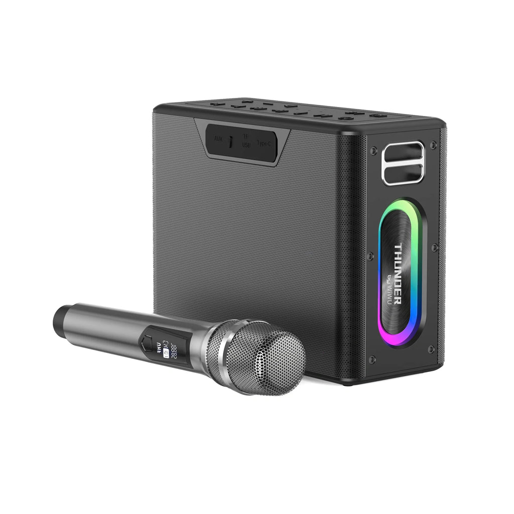 Wiwu - Portable Wireless Bluetooth Speaker P19 with 2 Microphone - Astro Store