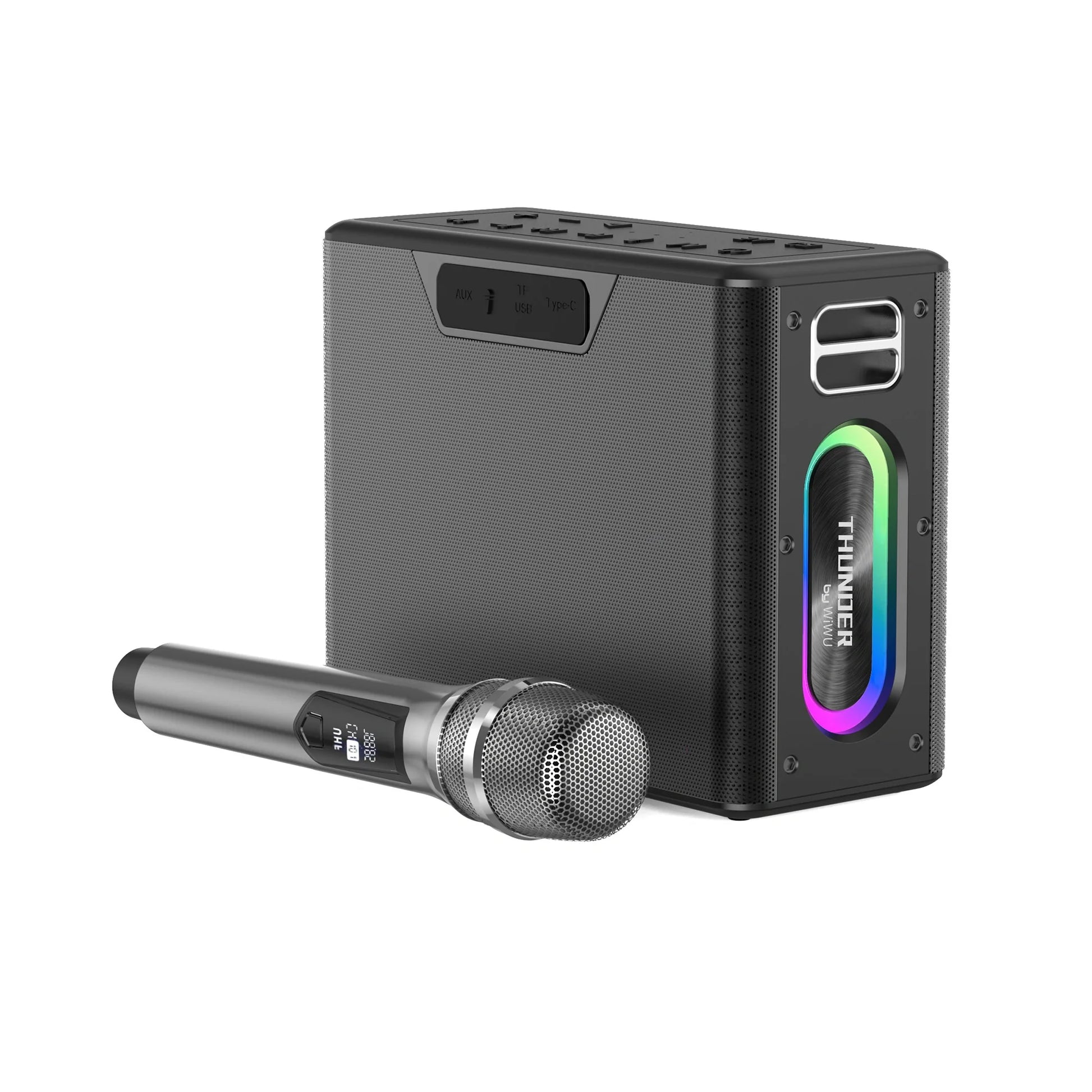 Wiwu - Portable Wireless Bluetooth Speaker P19 with 2 Microphone - Astro Store