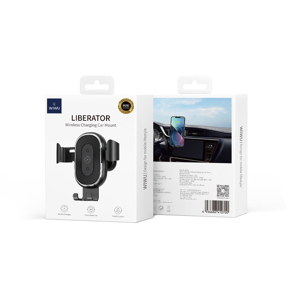 Wiwu - Car phone holder with wireless charge CH-310 - Astro Store