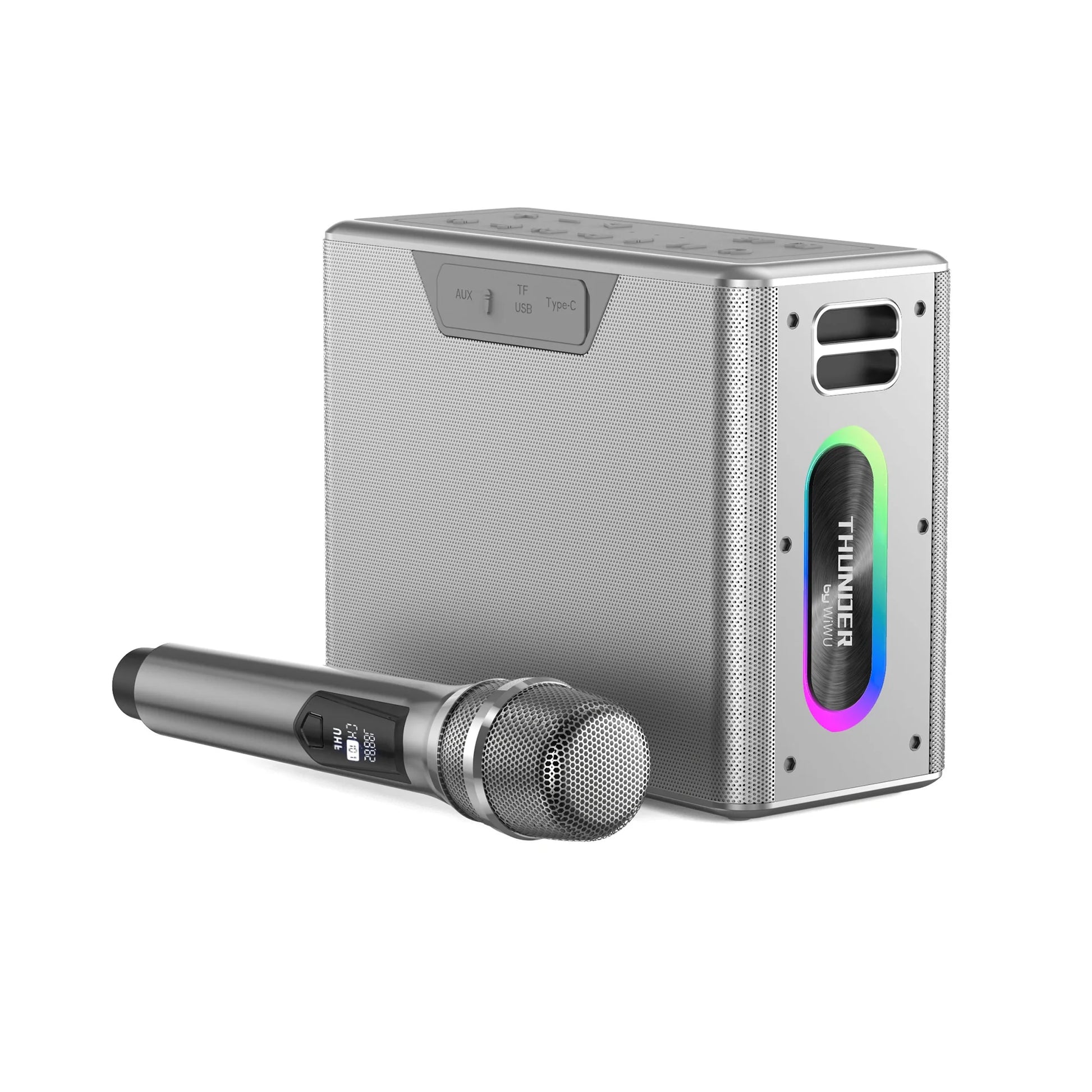 Wiwu - Portable Wireless Bluetooth Speaker P19 with 2 Microphone - Astro Store