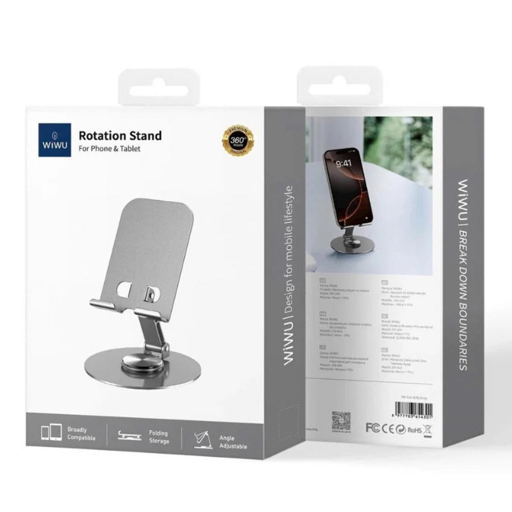 ZM-014 360 Rotating Desktop Mobile Phone and Tablet Holder - WiWU