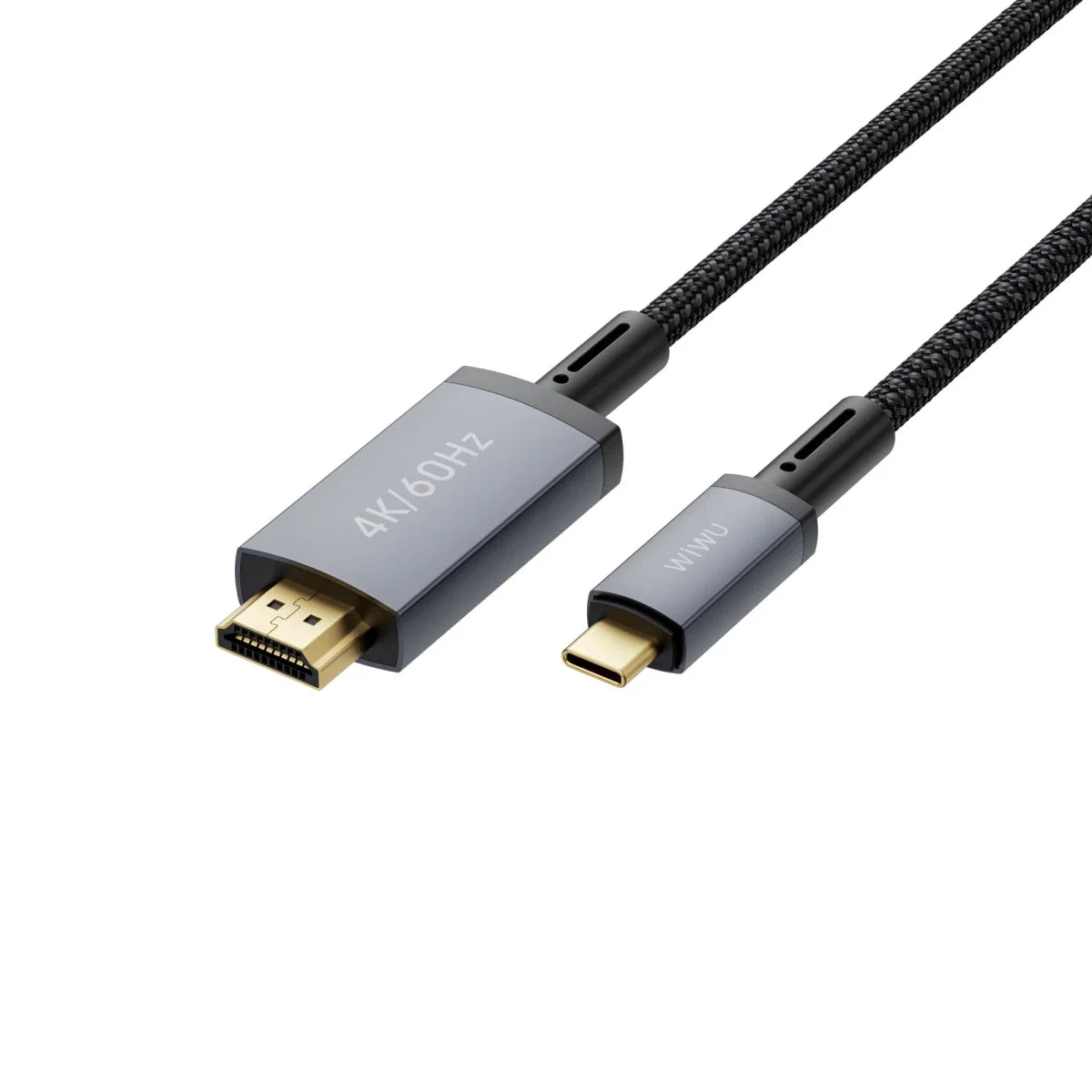 WI-C049 Legend USB Typye-C TO HDMI 4K \ 60Hz Cable - Black - WiWU