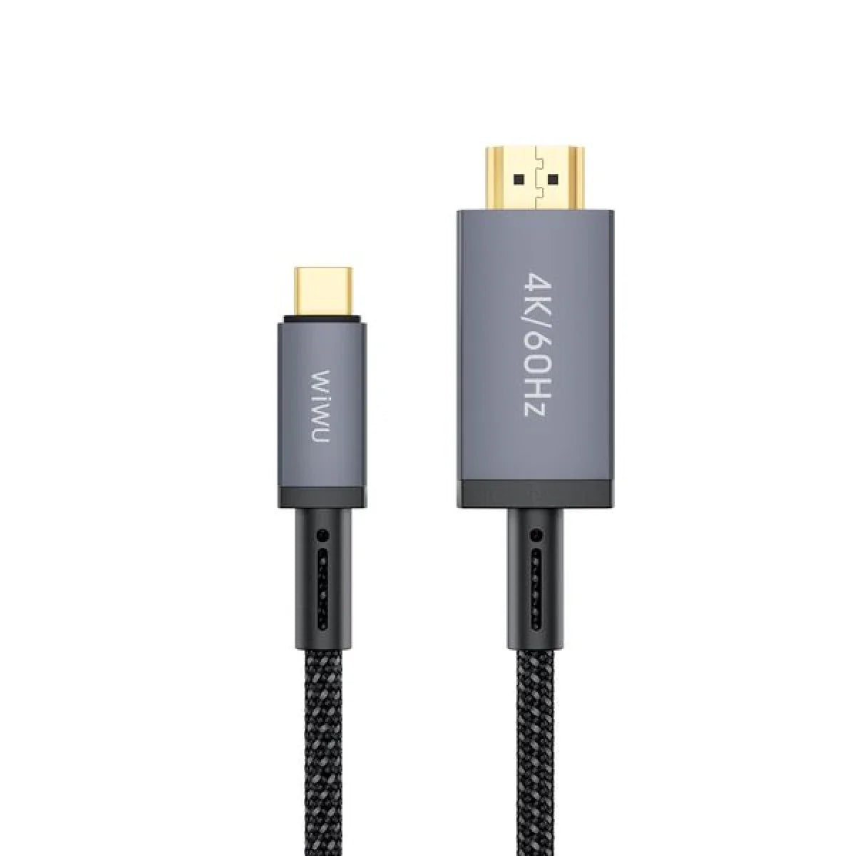 WI-C049 Legend USB Typye-C TO HDMI 4K \ 60Hz Cable - Black - WiWU