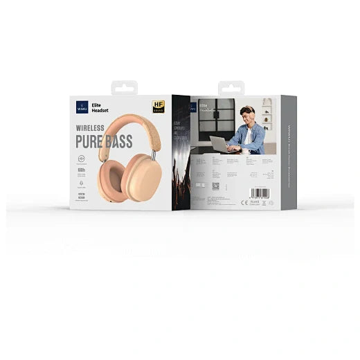 high quality audifonos bluetooth over ear foldable headphones - WiWU