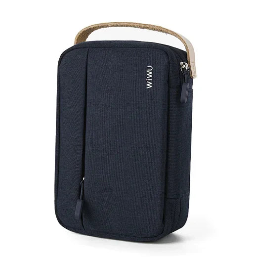Cozy Organise Bag Electronic Storage Bag with Double Layers - Black - WiWU