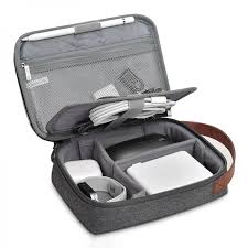 MINIMAL TECH POUCH TRAVEL POUCH / Gray - WiWU