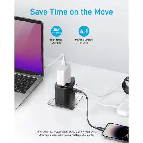 ANKER PowerExtend USB-C Travel Adapter 30W