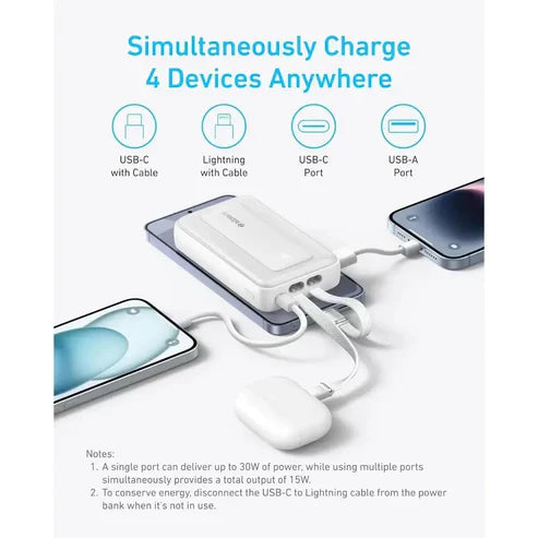 ANKER Zolo Power Bank 10k mAh 30W