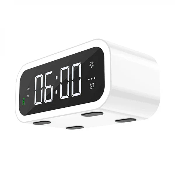 Wiwu -  15W WIRELESS CHARGER WITH DIGITAL ALARM CLOCK WI-W015 - Astro Store
